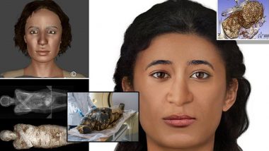 The Mystery Lady! Scientists Reconstruct Face of 'World's First Pregnant Egyptian Mummy' Who Died 2000 Years Ago With Unborn Baby (View Tweet)