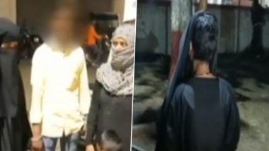 Viral Video: Insecure Husband Shaves Off Wife’s Hair in Solapur To 'Protect' Her From Strangers