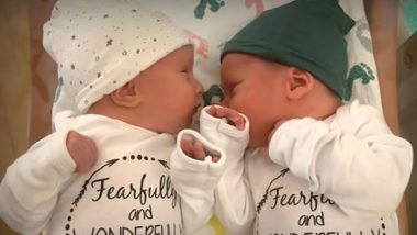 World's Oldest Babies! Twins Born from Embryos Frozen 30 Years Ago in the US; See Pic