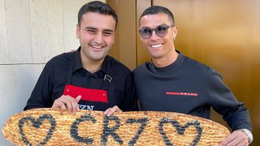Cristiano Ronaldo Meets Turkish Chef Burak Ozdemir Ahead of FIFA World Cup 2022 (See Post)