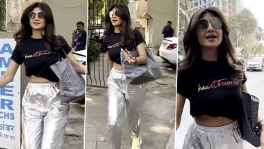 Shilpa Shetty Scolds Paparazzi Photographer, Says ‘Muh Mein Ghus K Photo Logey Kya’ (Watch Video)