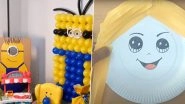 Children&rsquo;s Day 2022 Decoration Ideas: From Ice Cream Cones to Minion-Theme Balloons, Exciting Kids&rsquo; Party D&eacute;cor Ideas You Can Try Out for Bal Diwas (Watch Videos)