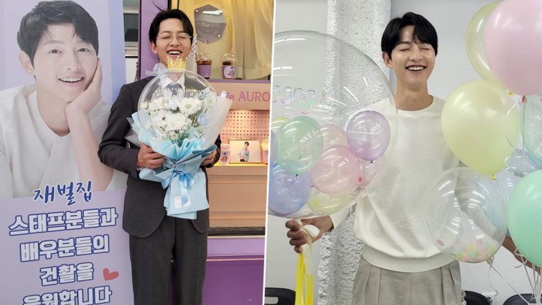 5 Pictures Of Song Joongki Smiling At The Camera That Made Us Catch All The Feelings