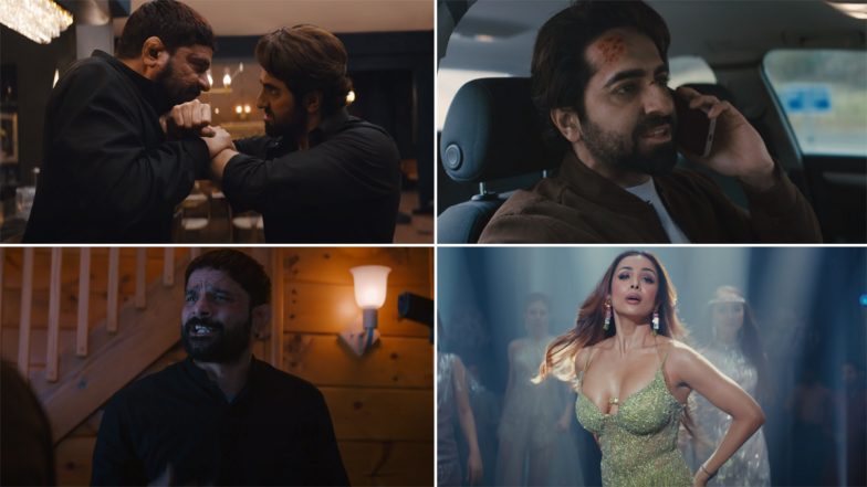 An Action Hero Trailer: Ayushmann Khurrana and Jaideep Ahlawat Race for Survival and Revenge in This Intriguing Thriller (Watch Video)