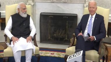 G20 Summit 2022: PM Narendra Modi, US President Joe Biden Review India-US Strategic Partnership in Bali