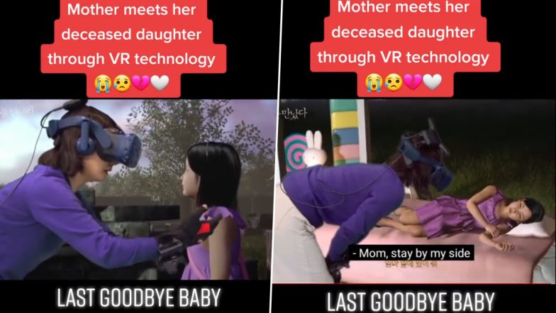 Communicating With Dead Loved Ones! Old Video Showing Mother Get Reunited With Her Deceased Daughter Through VR Technology Goes Viral, Leaves Internet Emotional