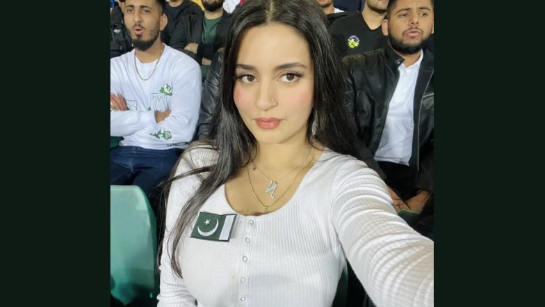 Pakistan Fan Girl Natasha Goes Viral After PAK vs NZ T20 World Cup 2022 Semifinal Clash (See Pics and Videos)