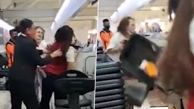 Video: Woman Creates Ruckus at Mexico Airport, Punches Emirates Airline Employee After Missing Flight