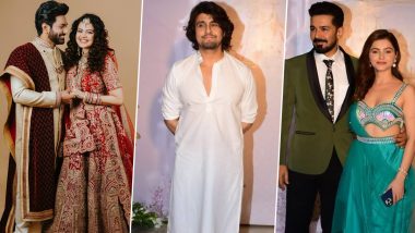 Palak Muchhal Ties Knot With Mithoon: From Sonu Nigam, Rashami Desai to Rubina Dilaik, Celebrities Who Attended Their Wedding Reception