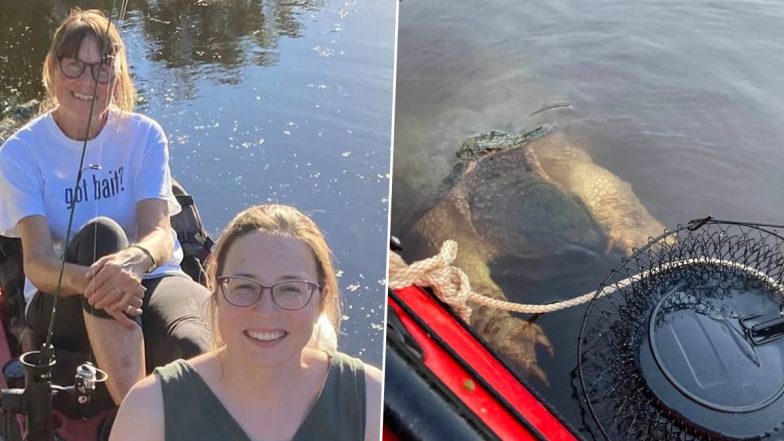 River Monster? Giant Water Creature With Scary 'Bear-Like' Claws Emerges From Depths, Terrifies Mother and Daughter Kayakers in US