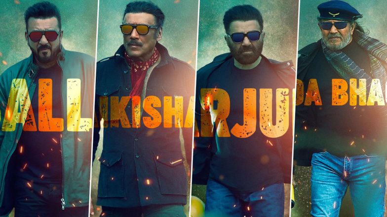 Baap: Sanjay Dutt, Jackie Shroff, Sunny Deol, Mithun Chakraborty’s Intense Avatars From the Upcoming Action-Entertainer Unveiled