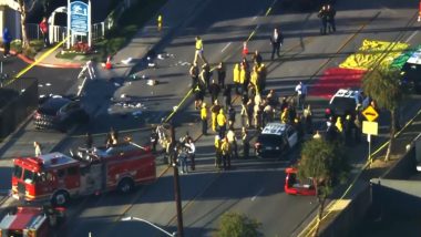 Los Angeles County Sheriff's Recruits Struck by Car During Morning Run in Whittier, 11 Critical; Driver Detained (Watch Video)