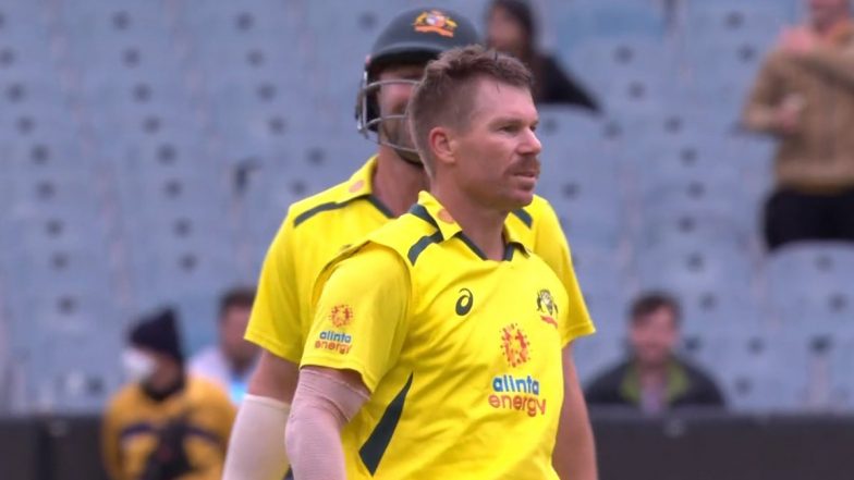 David Warner Ends Century Drought, Smashes 19th ODI Century During AUS vs ENG 3rd ODI