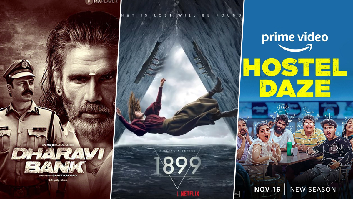 OTT Releases Of The Week Suniel Shettys Dharavi Bank on MX Player, Andreas Pietschmanns 1899 on Netflix and Shubham Gaurs Hostel Daze Season 3 on Amazon Prime Video and More 🎥 LatestLY