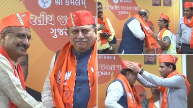 Himanshu Vyas Joins BJP Hours After Quitting Congress