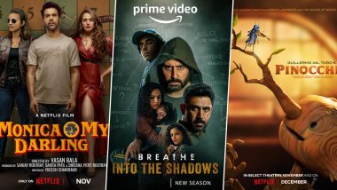 OTT Releases of the Week: Rajkummar Rao’s Monica O My Darling, Abhishek Bachchan’s Breathe into the Shadows Season 2 on Amazon Prime Video, Guillermo del Toro’s Pinocchio on Netflix & More