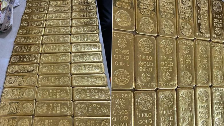 Mumbai Custom Officials Seize 61 Kg Gold Worth Rs 32 Crore At Airport, Seven Arrested (See Pic)