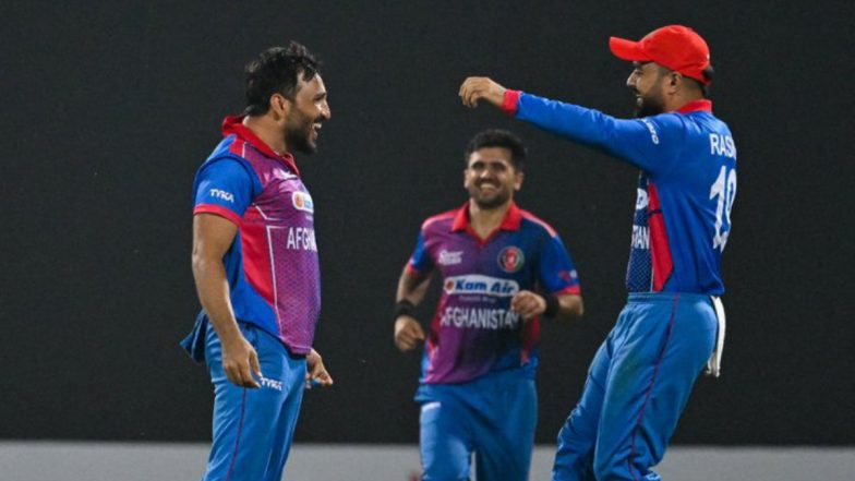 Ibrahim Zadran, Fazalhaq Farooqi Shine As Afghanistan Beat Sri Lanka by 60 Runs in 1st ODI; Go One Up in the Series