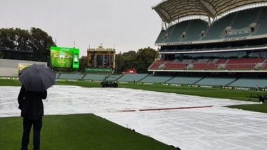 Sports News | T20 WC: Rain Could Play Spoilsport During India and Bangladesh Super 12 Clash in Adelaide