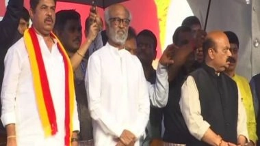 Entertainment News | Rajinikanth, Jr NTR Join CM Bommai at Karnataka Ratna Ceremony to Honour Puneeth Rajkumar