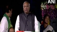 Lok Sabha Elections 2024: Congress Will Give Non-BJP Government Under Rahul Gandhi&rsquo;s Leadership, Says President Mallikarjun Kharge