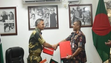 India News | Meghalaya: BSF, BGB Hold Commander Level Meeting in West Garo Hills