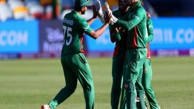 Sports News | T20 WC: Bangladesh Win Toss, Opt to Field First Against India in Crucial Group 2 Match