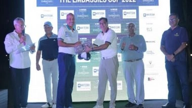 Business News | BLS International Co-sponsored Golf Tournament Embassy Cup 2022