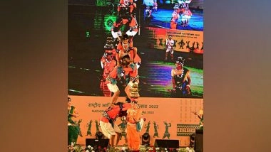 India News | Janusar Artists from Uttarakhand Presents Folk Dance on Mahabharata Stories