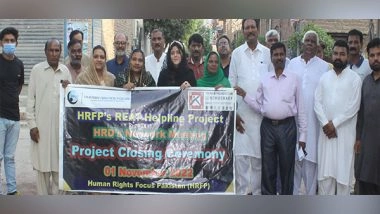 World News | Pak Rights Org, Taiwan Group Jointly Raise Issue of Human Rights, Democracy