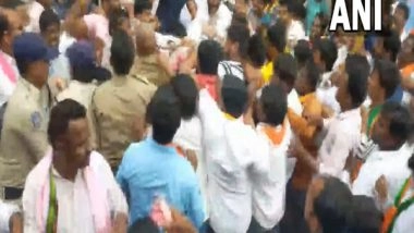 India News | BJP Submits Memorandum to Election Commission, Requesting Stringent Action Against TRS Leaders over Clashes