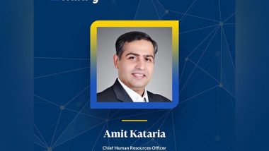 Business News | Minfy Appoints Amit Kataria as CHRO for Its Global Business