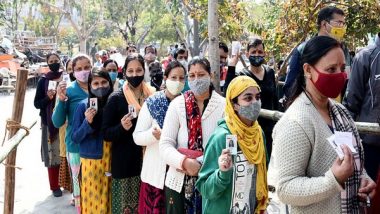 Assembly By-Elections 2022: Telangana’s Munugode Records Highest 77.55% Voter Turnout, Andheri East Logs Lowest 31.74% After Voting Concludes on Seven Seats Across Six States