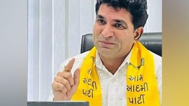 Gujarat Assembly Elections 2022: AAP Declares Isudan Gadhvi As Its Chief Minister Candidate for Upcoming Polls