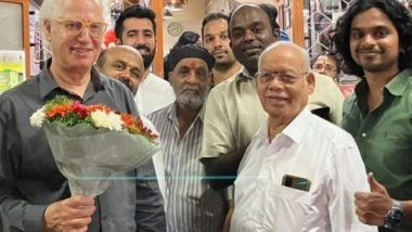 Entertainment News | Starbucks Co-founder Zev Seigl Enjoys Dosa, Filter Coffee in Bengaluru