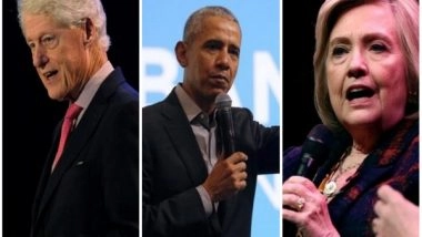 World News | Clintons, Obama Hit Campaign Trail for Democrats as US Midterm Elections Near