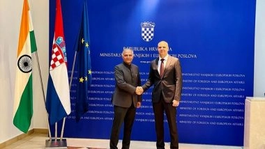 World News | India, Croatia Hold Foreign Office Consultations in Zagreb
