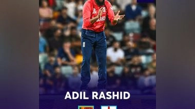 Sports News | T20 WC: Adil Rashid Has Been Bowling Well Despite Not Getting Many Wickets, Says England Skipper Buttler After Win over Sri Lanka