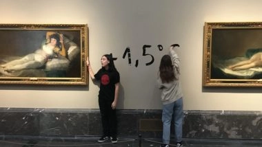 Entertainment News | Climate Activists Glue Themselves to Goya Paintings in Madrid's Prado Museum