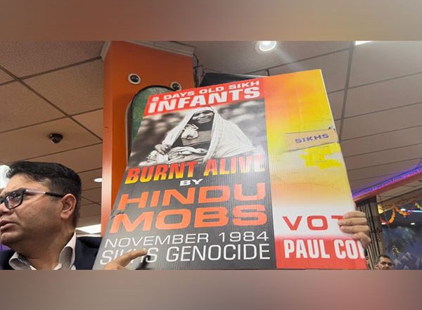 World News | Canada: Hindu Diaspora Heckles Brampton Mayor,  Asks Removal of Hateful Banners by Pro-Khalistanis