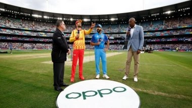 Sports News | T20 World Cup: India Opts to Bat Against Zimbabwe in Melbourne