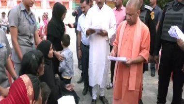 India News | Yogi Adityanath Gives Ear to People's Grievances During 'Janata Darshan'