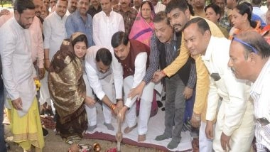 India News | Vedic Clock to Be Installed in Ujjain, MP Minister Mohan Yadav Lays Foundation Stone