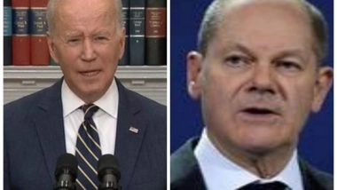 World News | US President Biden, German Chancellor Scholz Affirm Support for Ukraine