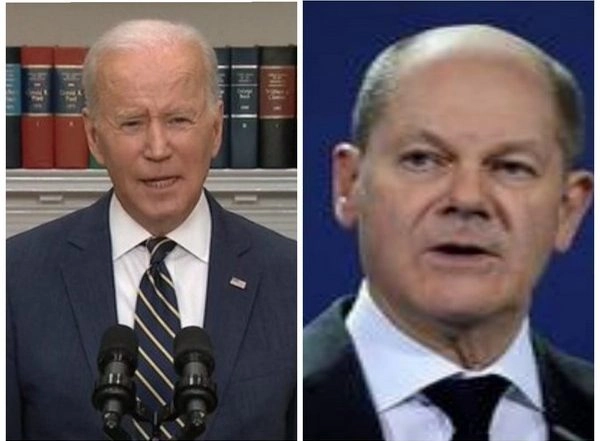 World News | US President Biden, German Chancellor Scholz Affirm Support for Ukraine