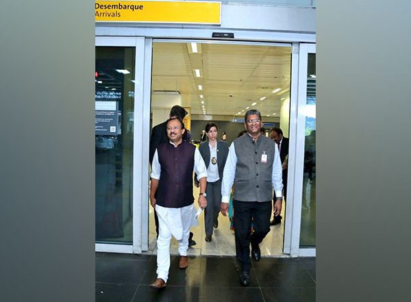World News | MoS Muraleedharan Arrives in Sao Paulo, to Address Brazilian Congress