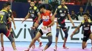 Sports News | PKL: Parteek Dhaiya Stars as Gujarat Giants Beat Bengaluru Bulls