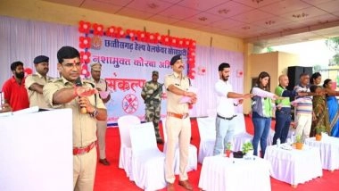 India News | Chhattisgarh: Korba Police's 'Nijaat' Campaign, 1054 Arrested, 2022 Litres Illicit Liquor Confiscated