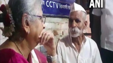 India News | Maharashtra: Sudha Murthy Meets Sambhajirao Bhide in Sangli
