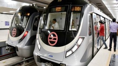 India News | Delhi: 8-coach Metro Trains Start Running on Red Line